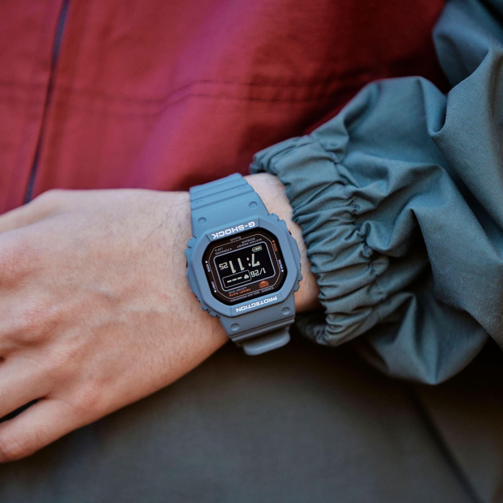 G-SHOCK DW-H5600-2ER G-SQUAD MOVE SQUARE BLUETOOTH G-SHOCK G-SQUAD sportowy zegarek niebieski - miniatura 8