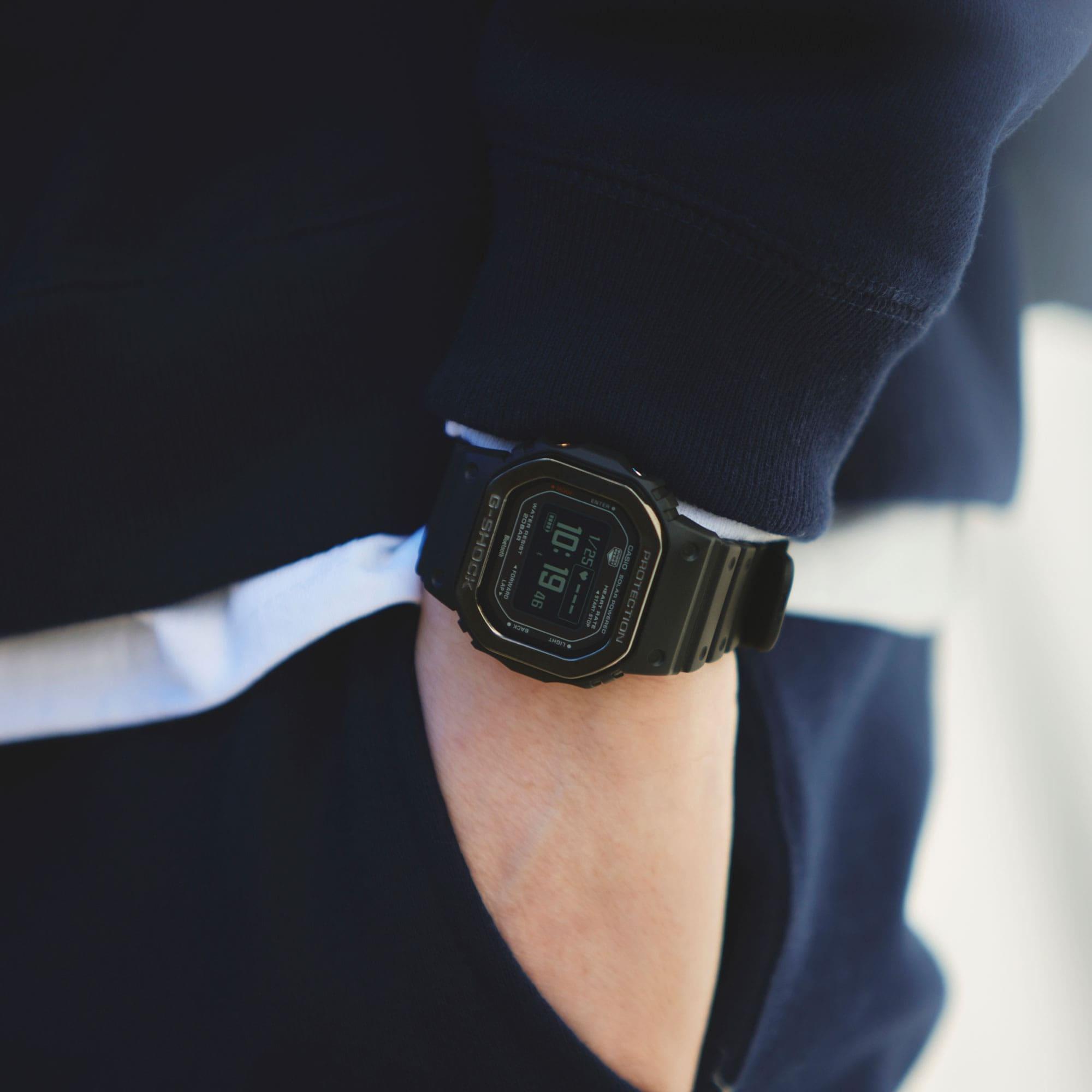 G-SHOCK DW-H5600MB-1ER G-SHOCK G-SQUAD G-SQUAD MOVE SQUARE BLUETOOTH zegarek męski sportowy mineralne - miniatura 8