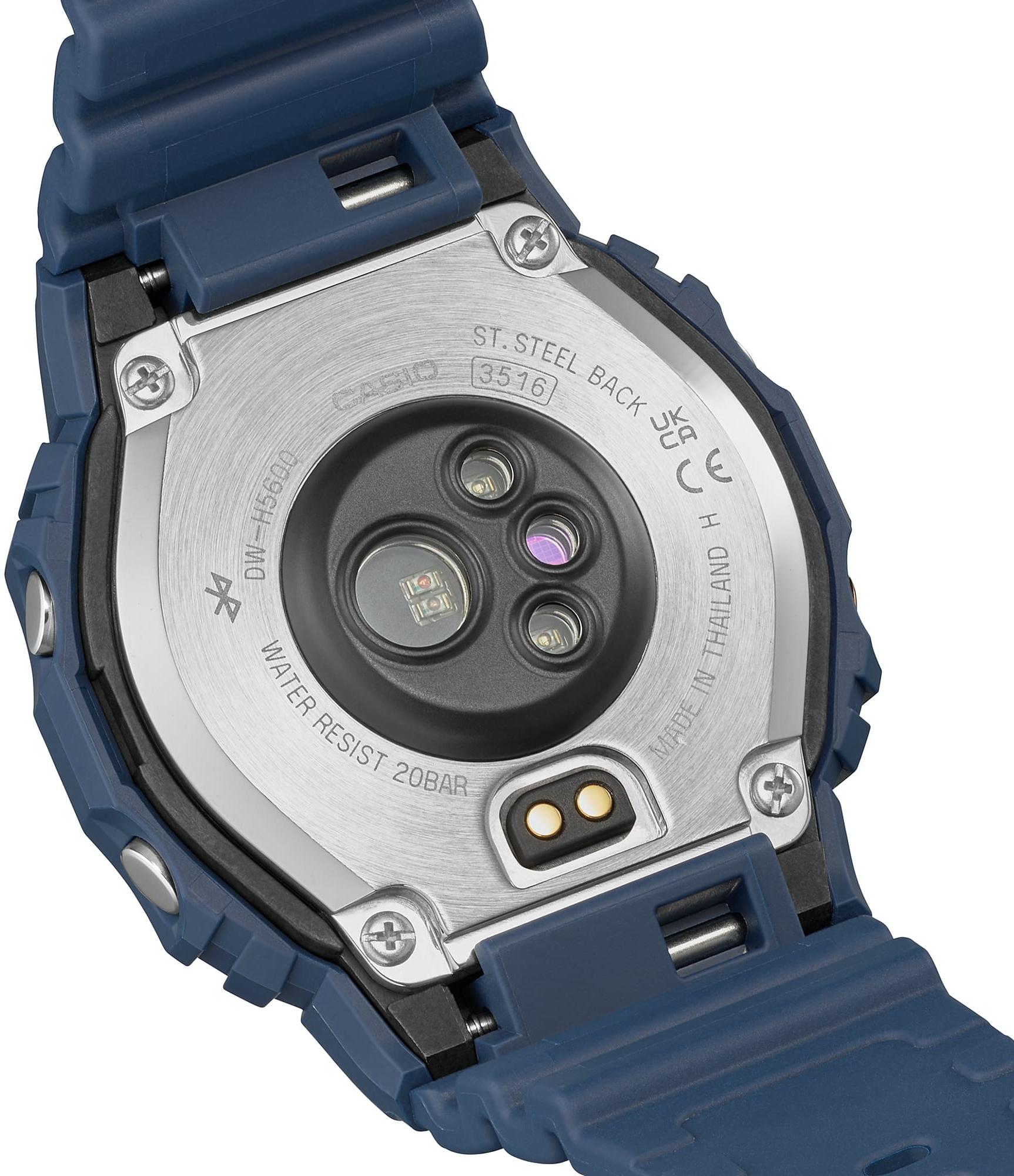 G-SHOCK DW-H5600MB-2ER zegarek niebieski sportowy G-SHOCK G-SQUAD pasek - miniatura 6