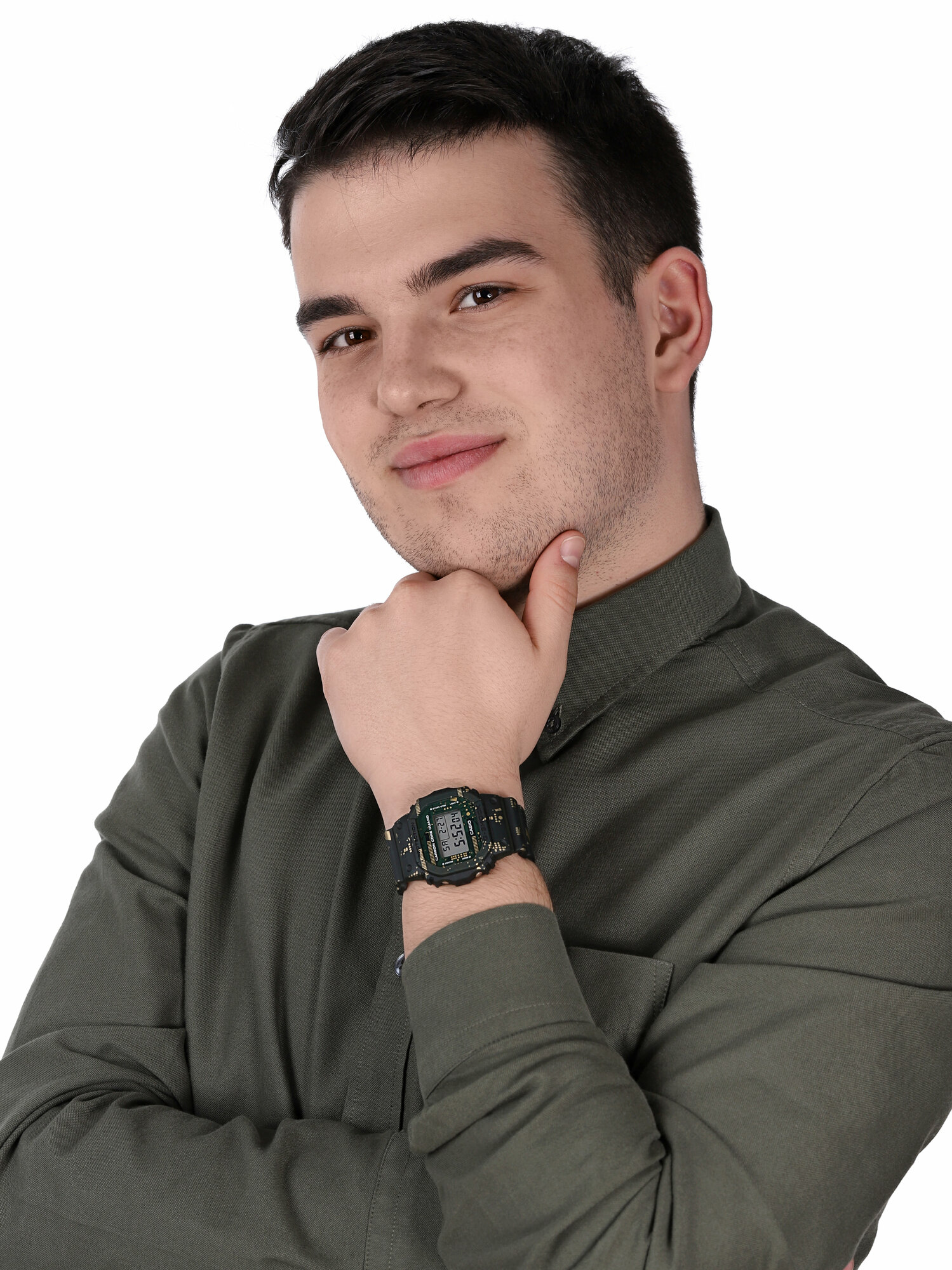 G-SHOCK DWE-5600CC-3ER G-SHOCK Original G-SHOCK ORIGINAL + ZESTAW PASKÓW pasek