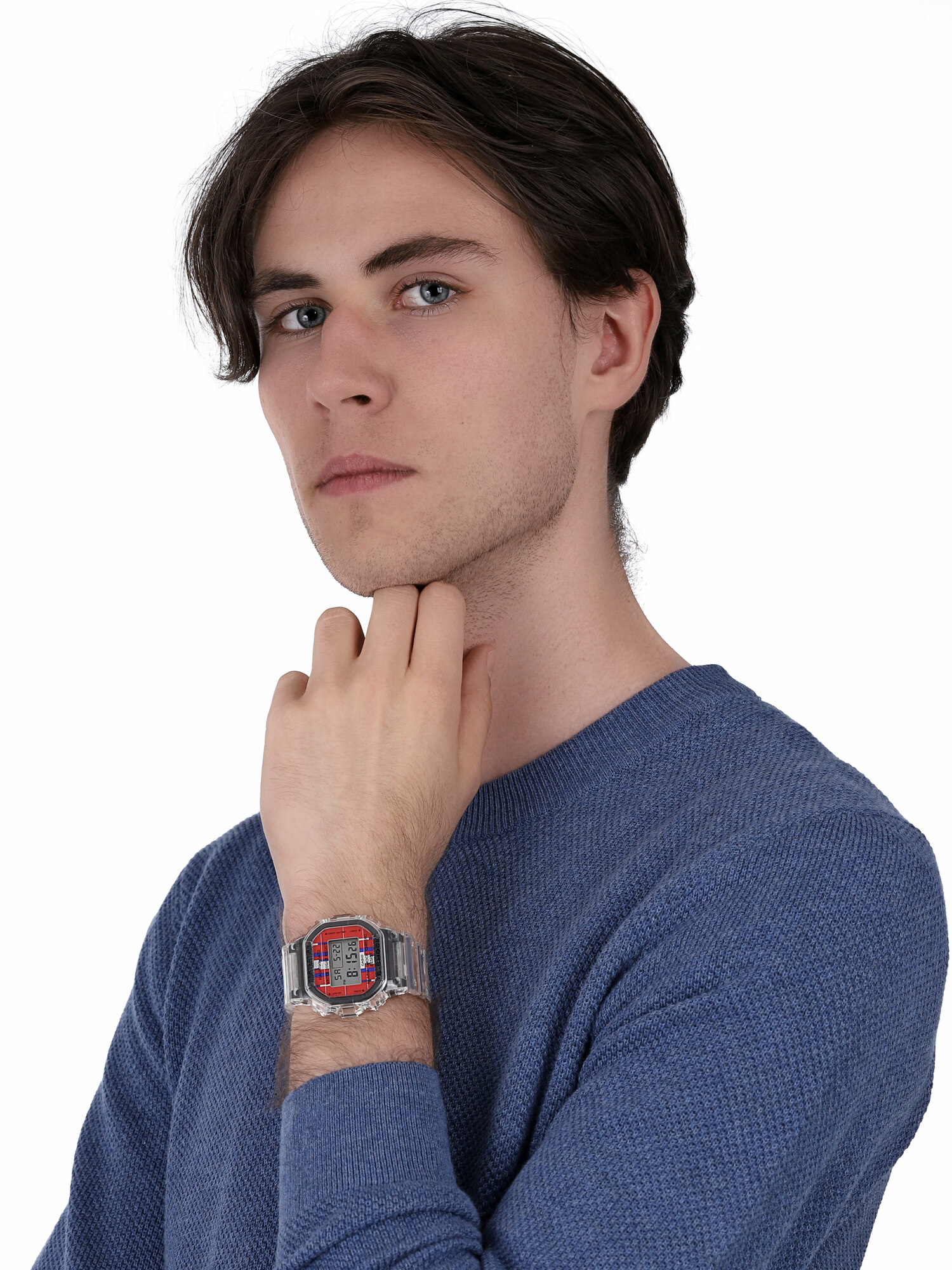 G-SHOCK DWE-5600KS-7ER zegarek męski G-SHOCK Original bezbarwny