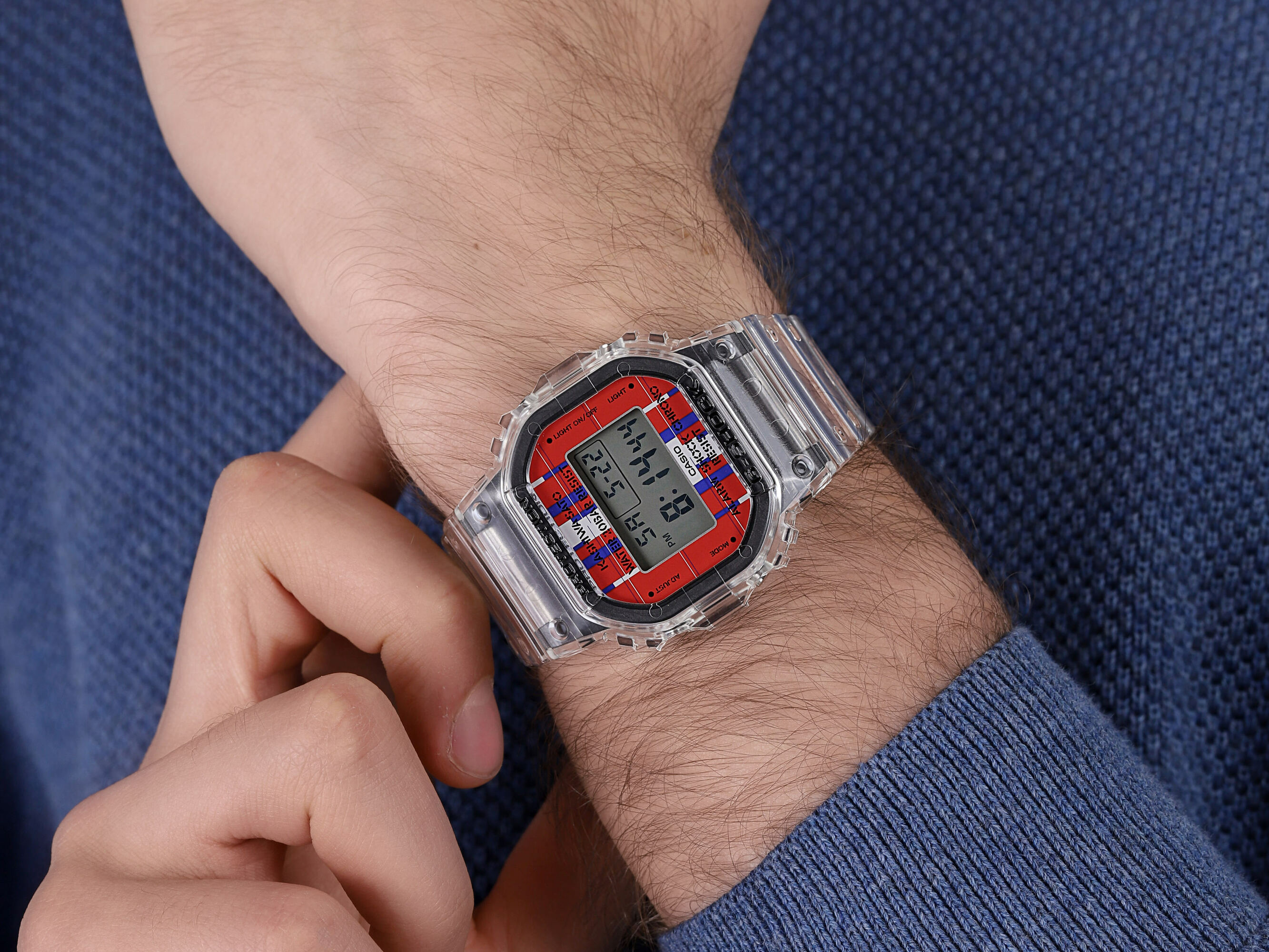 G-SHOCK DWE-5600KS-7ER zegarek męski retro G-SHOCK Original pasek