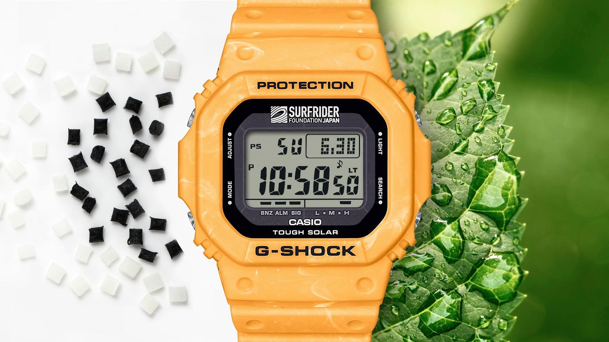 G-SHOCK G-5600SFJ-9ER G-SHOCK Limited Surfrider Foundation Japan zegarek męski sportowy mineralne - miniatura 9