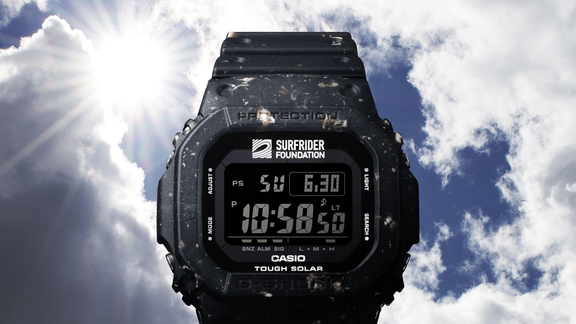 G-SHOCK G-5600SRF-1ER zegarek czarny sportowy G-SHOCK Original pasek - miniatura 6