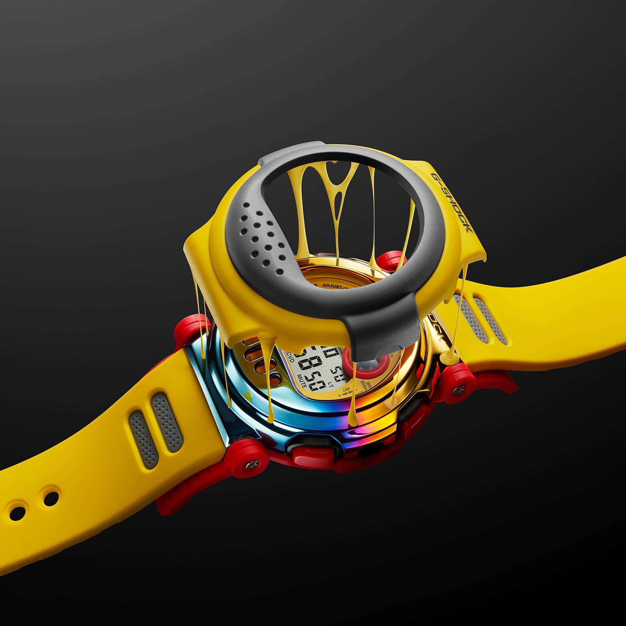 G-SHOCK G-B001MVE-9ER zegarek męski sportowy G-SHOCK pasek - miniatura 10