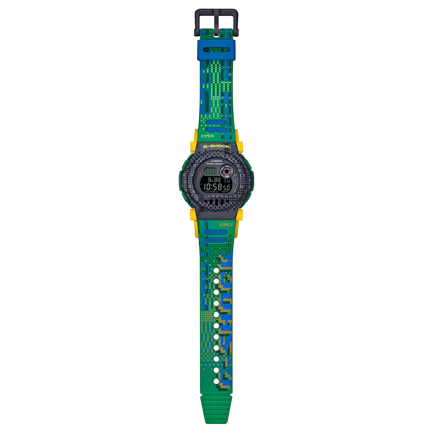 G-SHOCK G-B001RG-3ER zegarek niebieski sportowy G-SHOCK pasek - miniatura 4