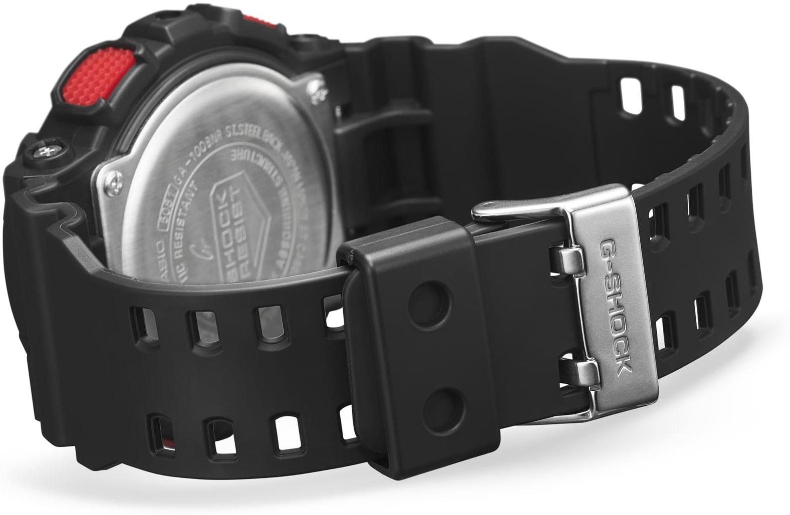 G-SHOCK GA-100BNR-1AER G-Shock Red Spirit Series zegarek sportowy G-SHOCK Original - miniatura 7