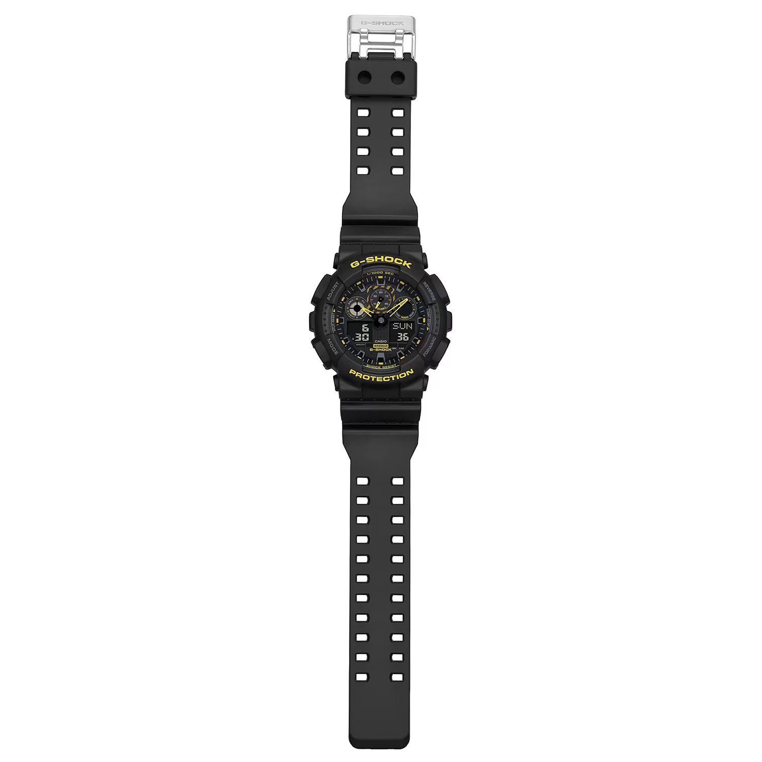 G-SHOCK GA-100CY-1AER męski zegarek G-SHOCK Original pasek - miniatura 5