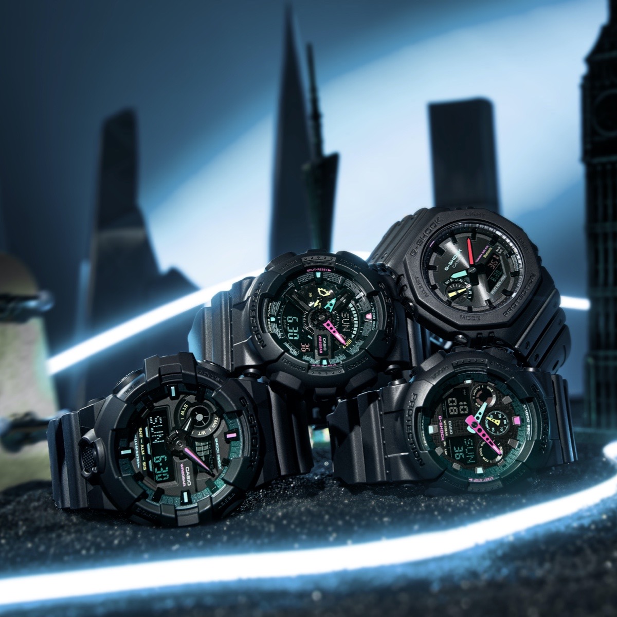 G-SHOCK GA-100MF-1AER zegarek męski G-SHOCK Original