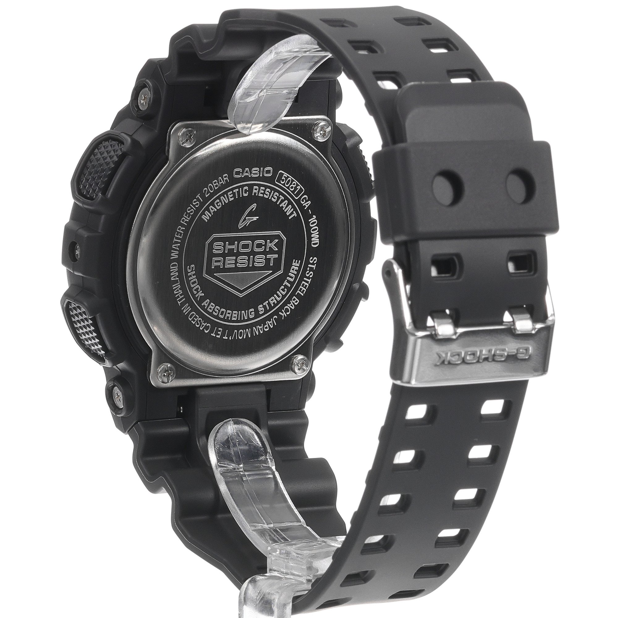 G-SHOCK GA-100WD-1AER zegarek czarny sportowy G-SHOCK Original pasek - miniatura 4