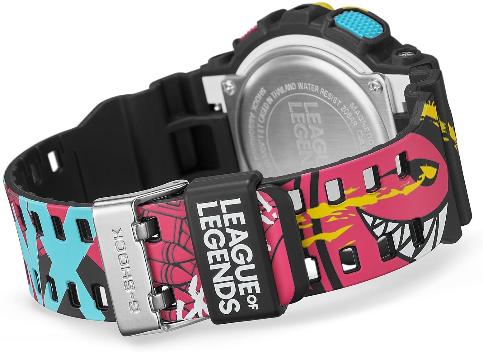 G-SHOCK GA-110LL-1AER G-SHOCK Original G-SHOCK x RIOT GAMES LEAGUE OF LEGENDS zegarek męski sportowy mineralne - miniatura 9