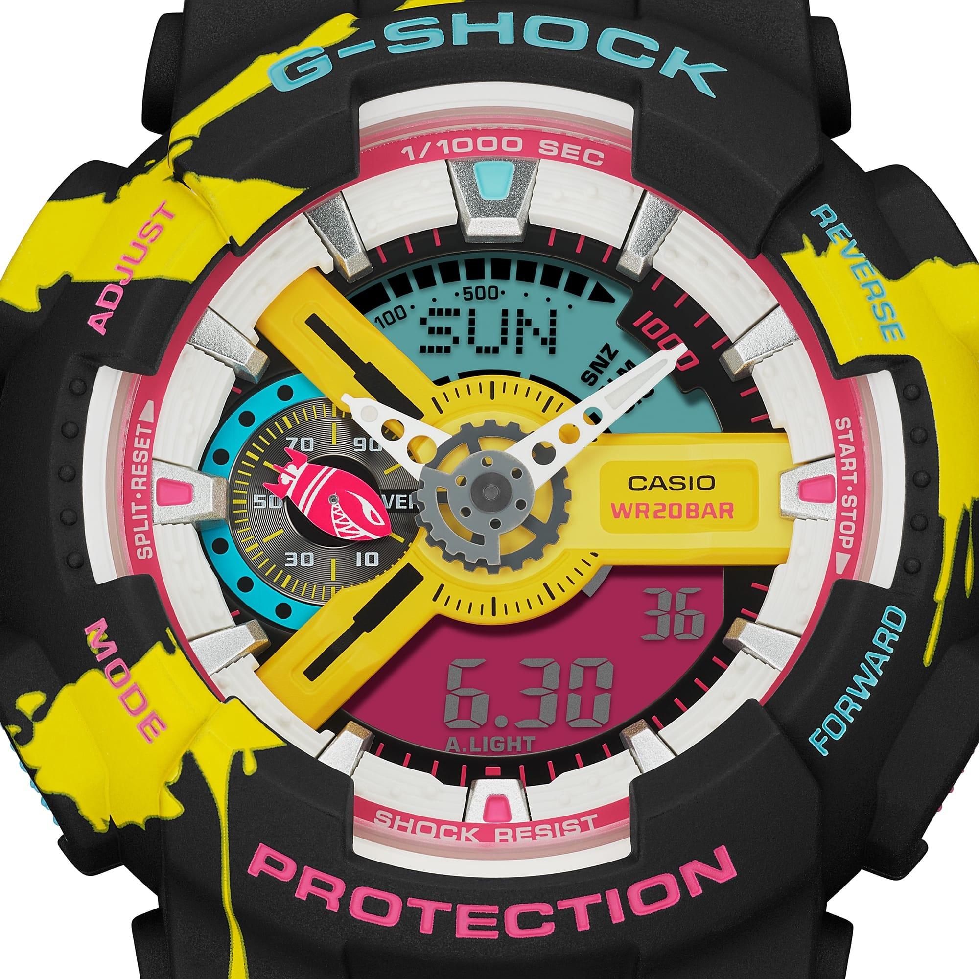 G-SHOCK GA-110LL-1AER zegarek męski G-SHOCK Original - miniatura 4