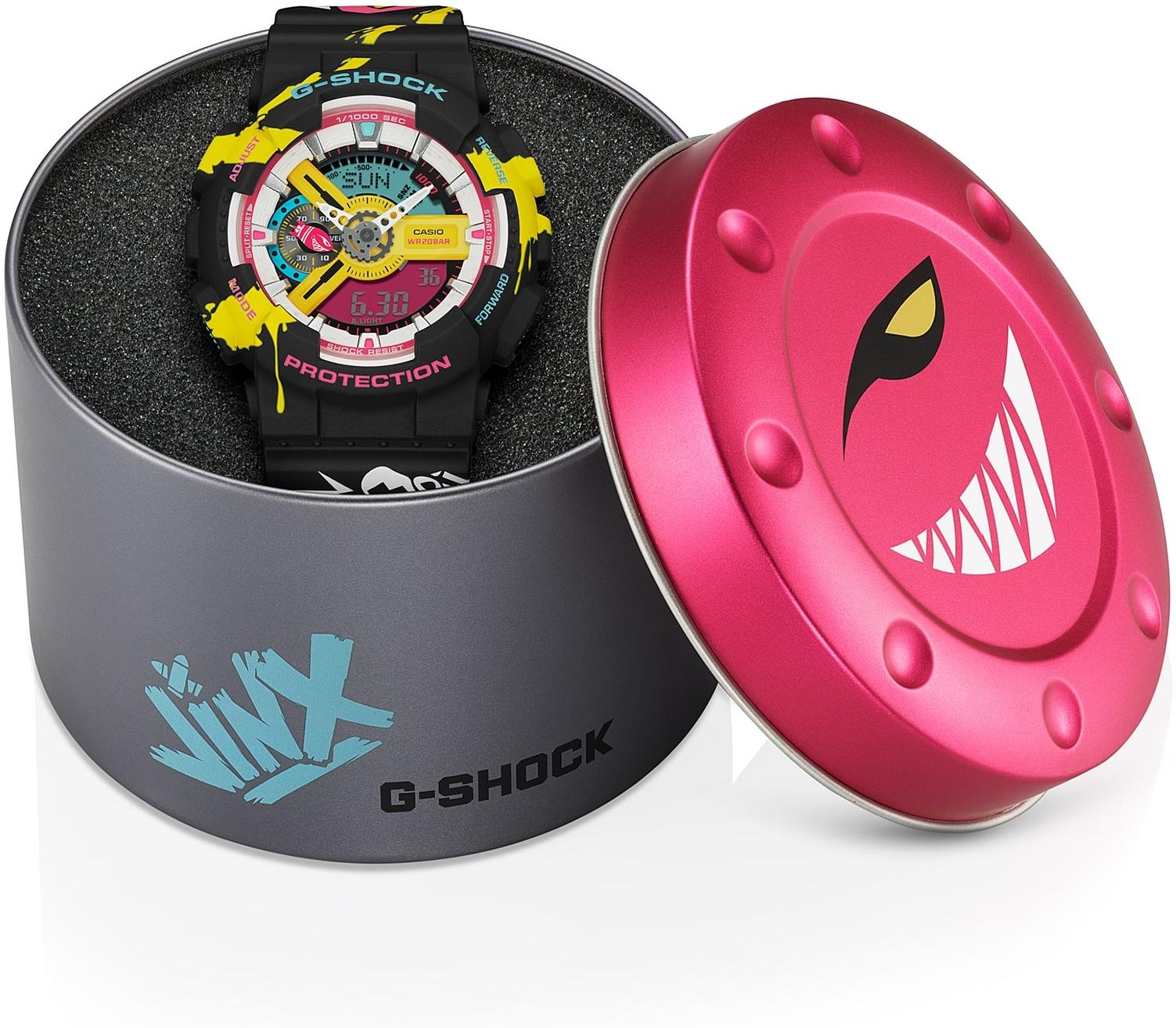 G-SHOCK GA-110LL-1AER zegarek męski G-SHOCK Original czarny - miniatura 12