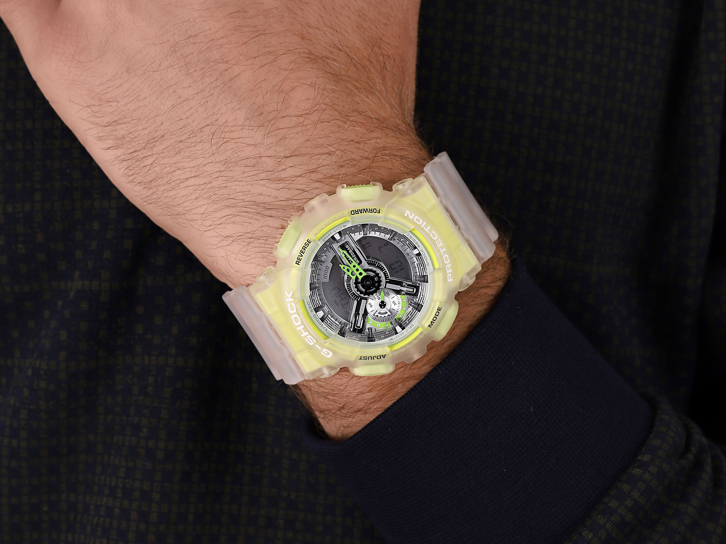 G-SHOCK GA-110LS-7AER męski zegarek G-SHOCK Original pasek - miniatura 4