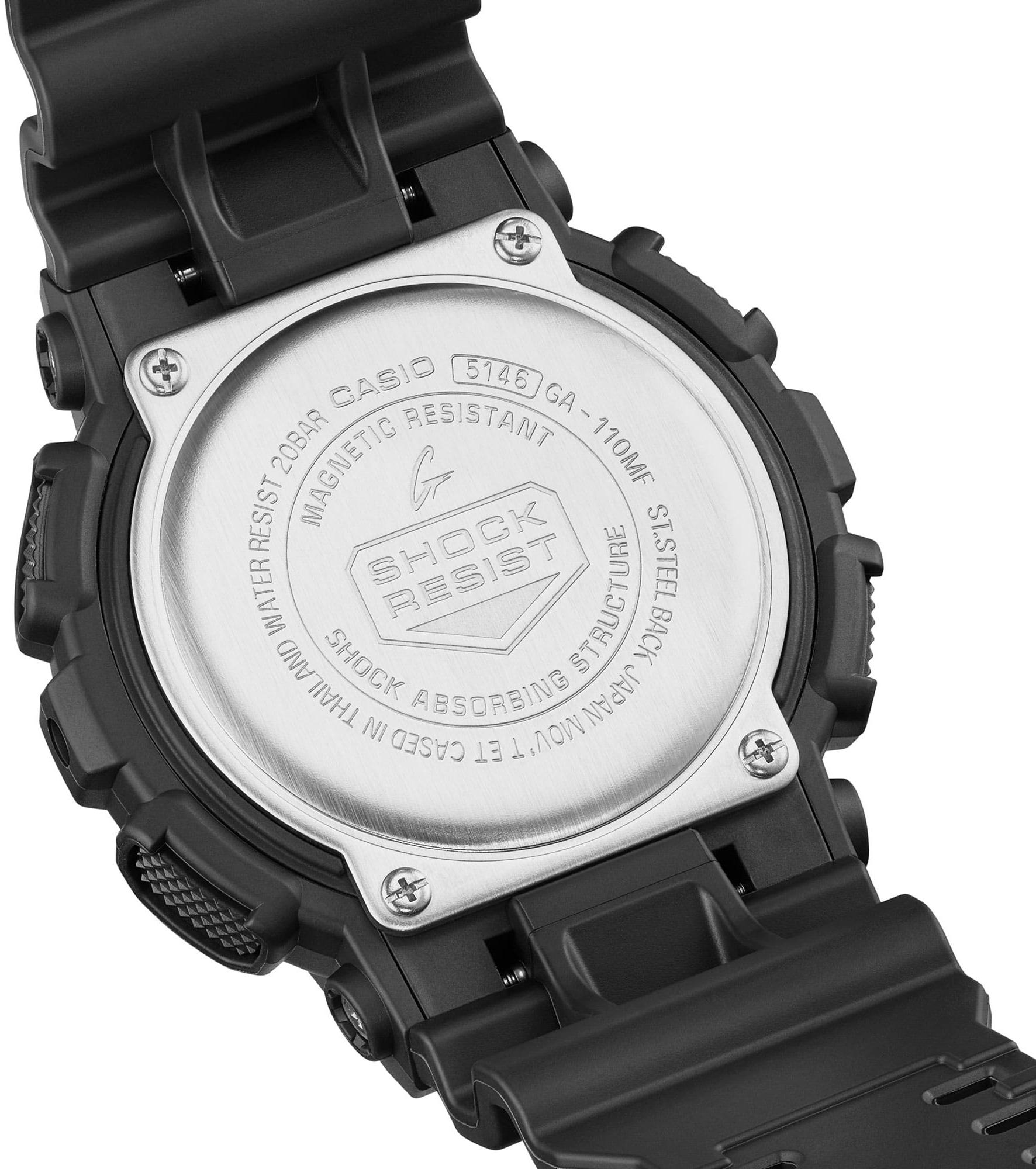 G-SHOCK GA-110MF-1AER G-SHOCK MULTI-FLUORESCENT ACCENTS zegarek sportowy G-SHOCK Original - miniatura 5