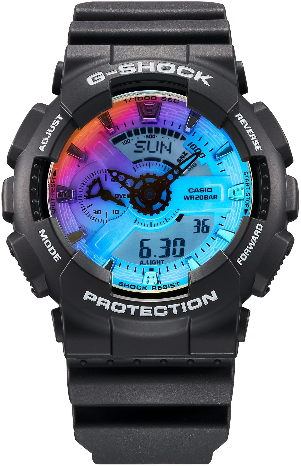 G-SHOCK GA-110SR-1AER zegarek czarny sportowy G-SHOCK pasek - miniatura 8