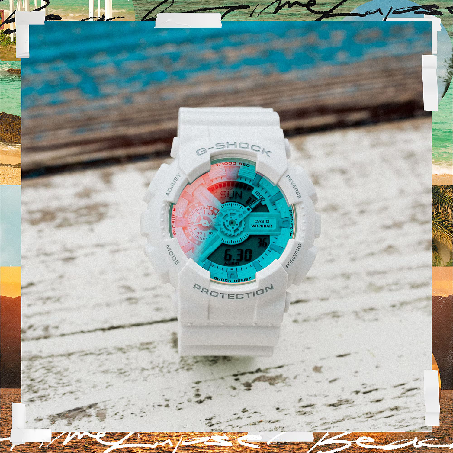 G-SHOCK GA-110TL-7AER zegarek męski G-SHOCK Original - miniatura 4