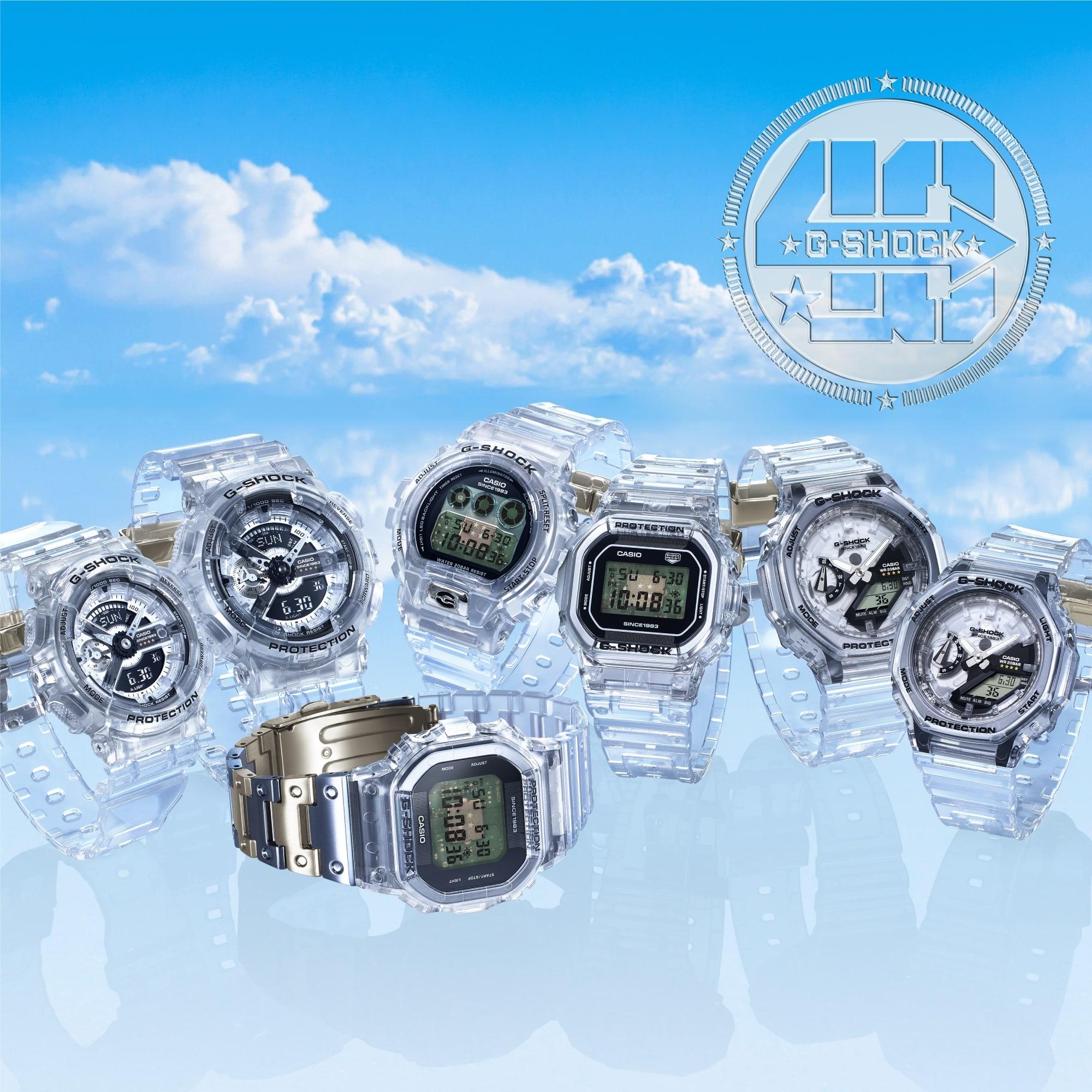 G-SHOCK GA-114RX-7AER zegarek męski sportowy G-SHOCK Original pasek