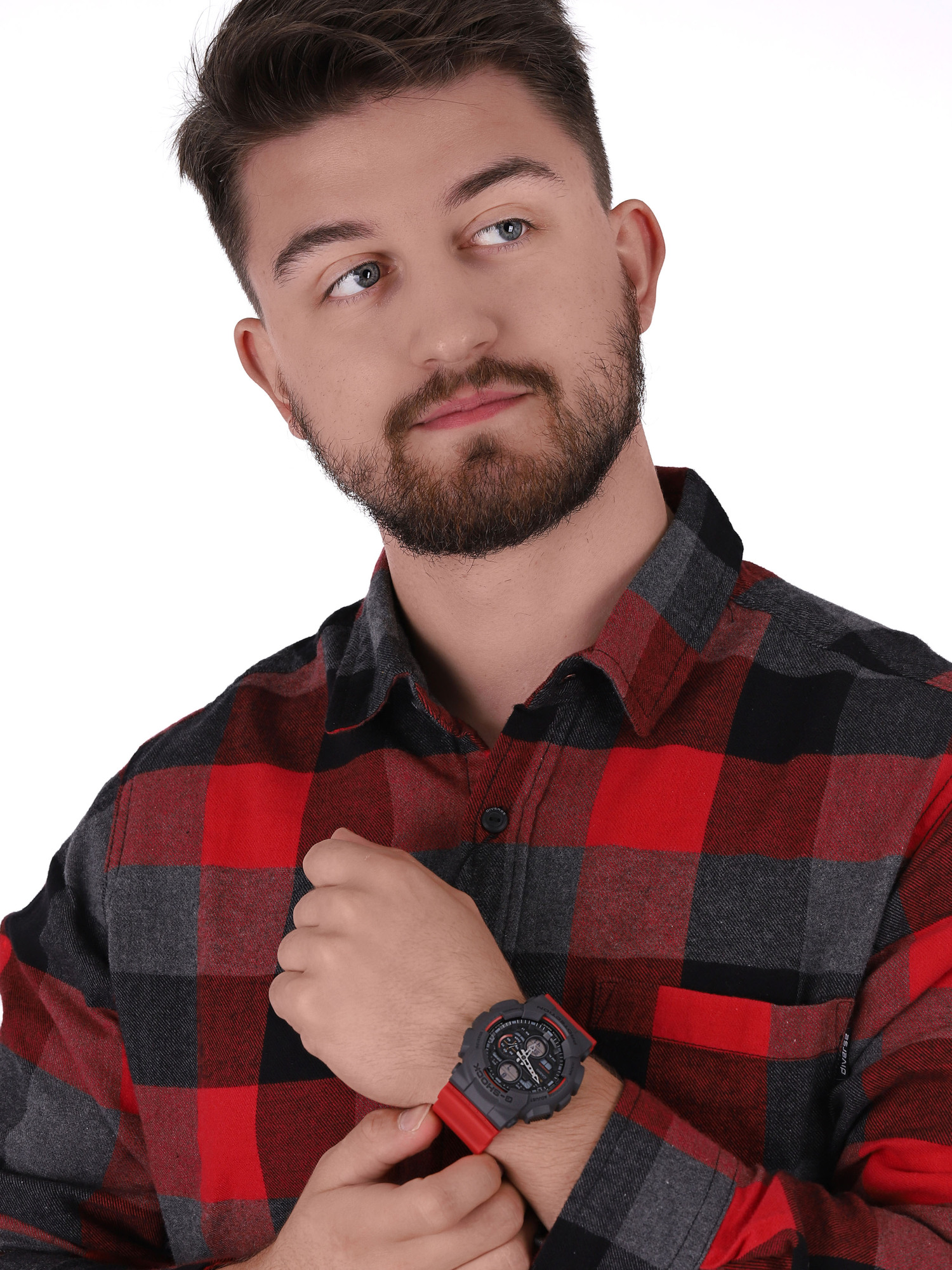 G-SHOCK GA-140-4AER męski zegarek G-SHOCK Original pasek