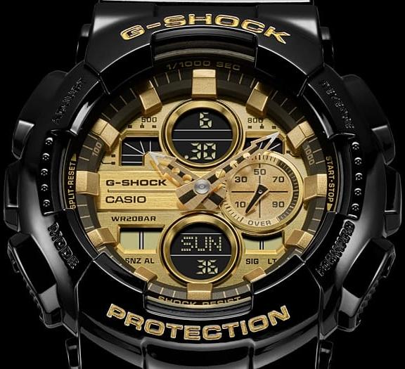 G-SHOCK GA-140GB-1A1ER zegarek czarny sportowy G-SHOCK Original pasek - miniatura 6