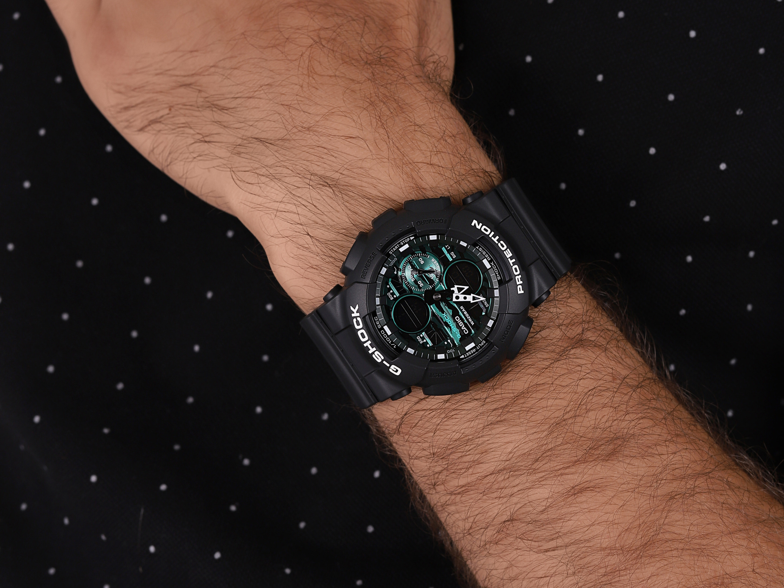 G-SHOCK GA-140MG-1AER zegarek czarny sportowy G-SHOCK Original pasek - miniatura 7