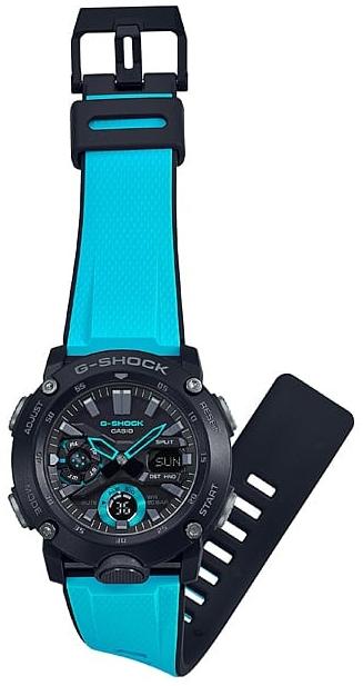 G-SHOCK GA-2000-1A2ER zegarek męski sportowy G-SHOCK pasek - miniatura 9
