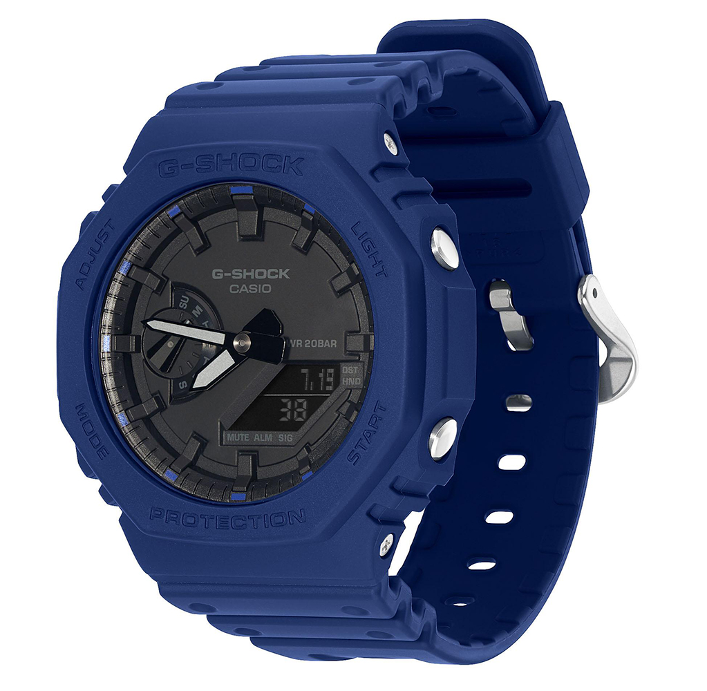 G-SHOCK GA-2100-2AER zegarek biały sportowy G-SHOCK pasek - miniatura 5
