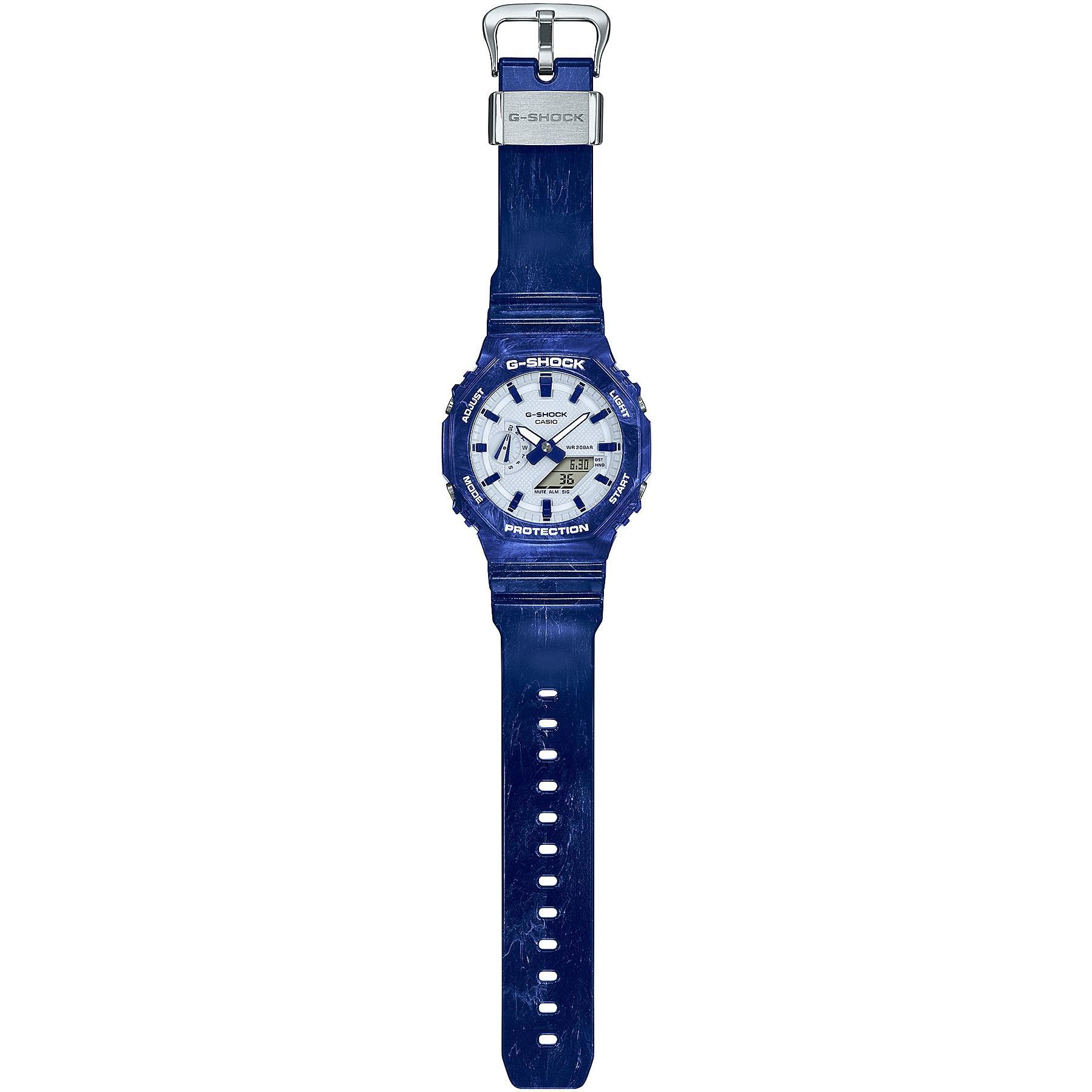 G-SHOCK GA-2100BWP-2AER zegarek czarny sportowy G-SHOCK Original pasek - miniatura 2