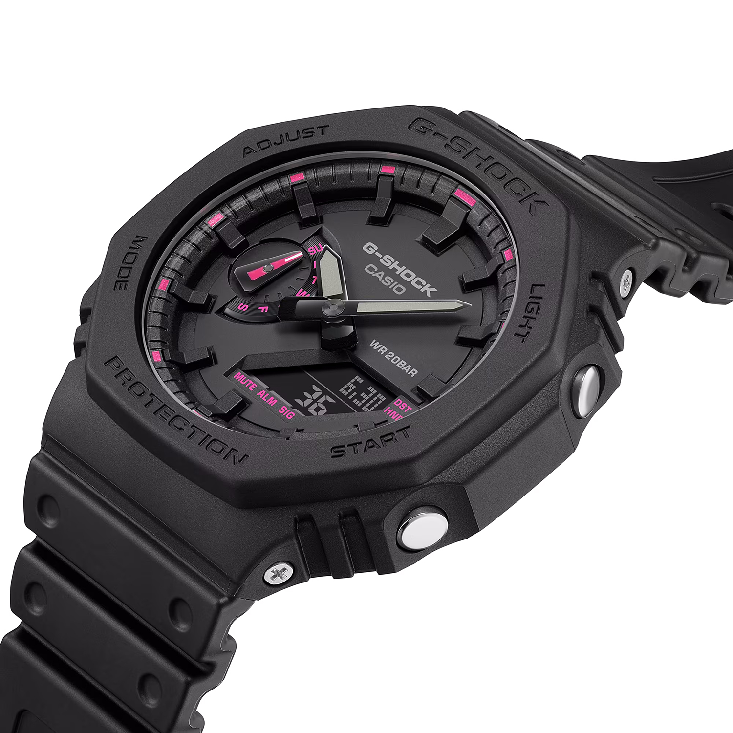 G-SHOCK GA-2100P-1AER G-SHOCK Original zegarek męski sportowy mineralne - miniatura 5