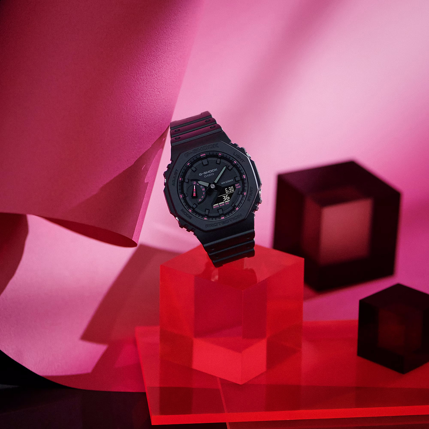 G-SHOCK GA-2100P-1AER zegarek męski G-SHOCK Original - miniatura 8