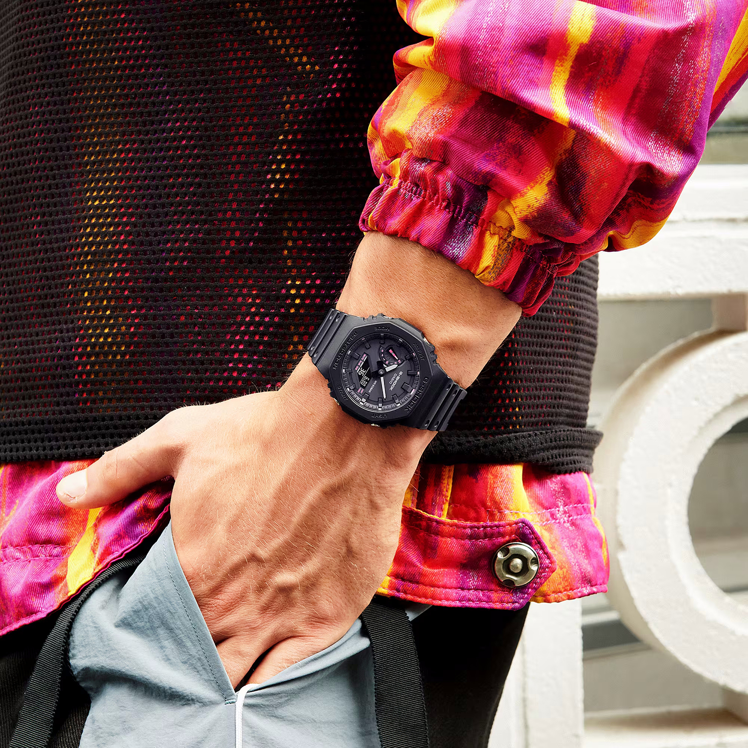 G-SHOCK GA-2100P-1AER zegarek sportowy G-SHOCK Original - miniatura 11