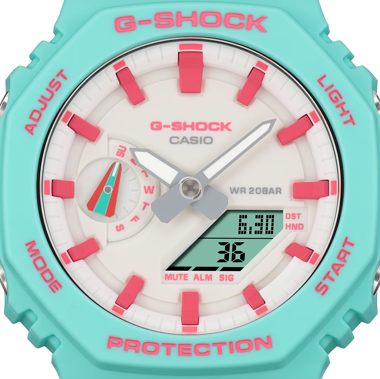 G-SHOCK GA-2100RB-3AER zegarek męski G-SHOCK Original - miniatura 4