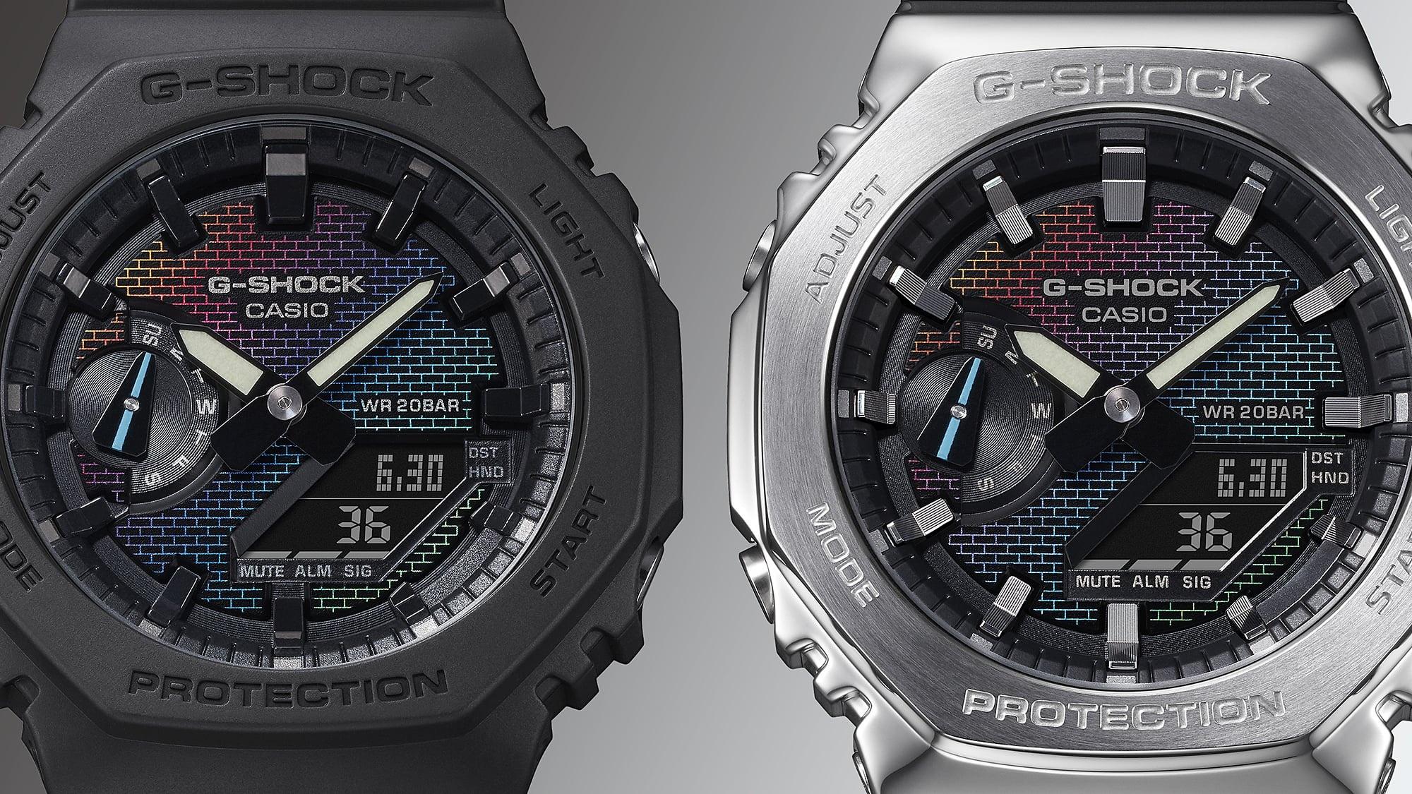 G-SHOCK GA-2100RW-1AER G-SHOCK Original zegarek męski sportowy mineralne - miniatura 8