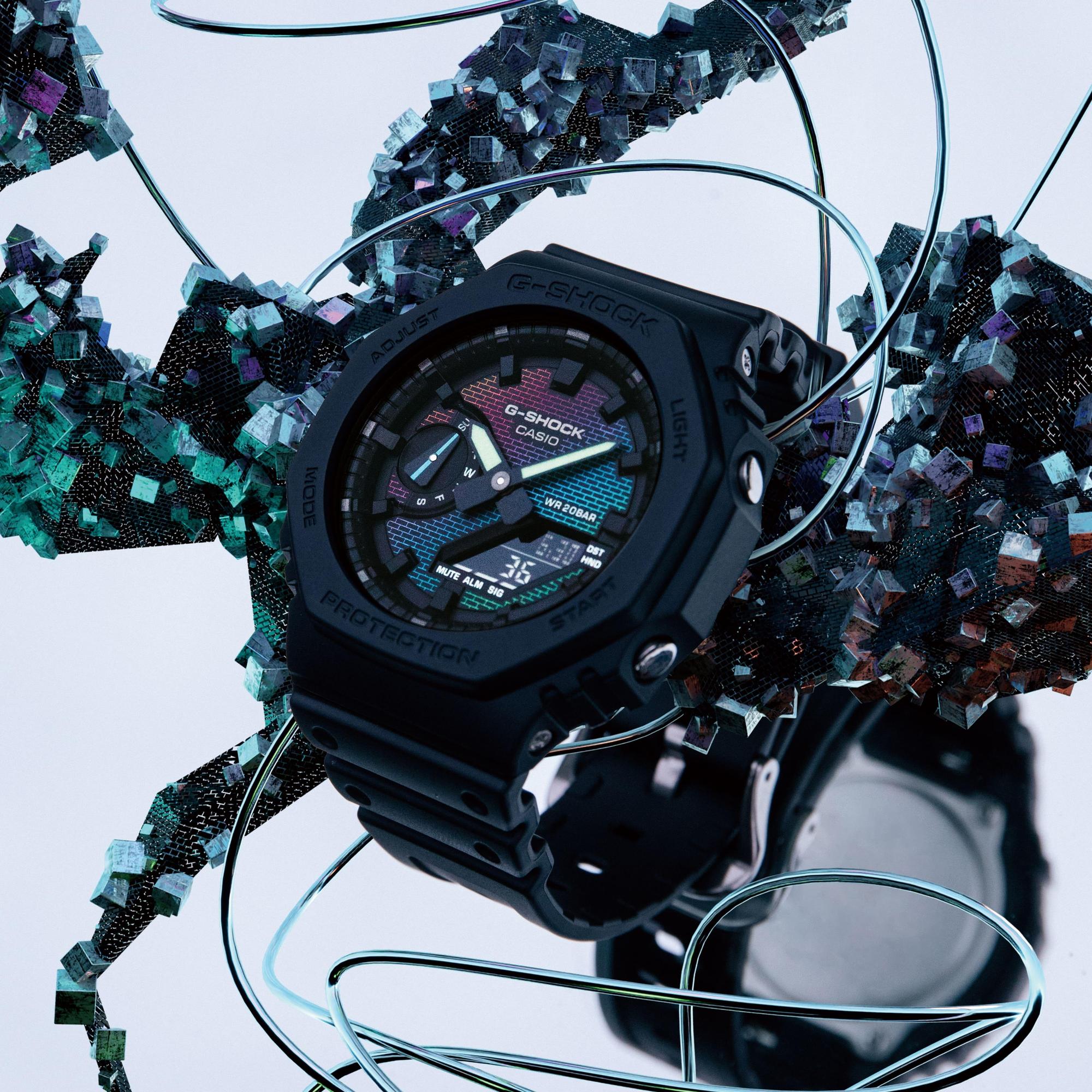 G-SHOCK GA-2100RW-1AER G-SHOCK Original zegarek męski sportowy mineralne - miniatura 9