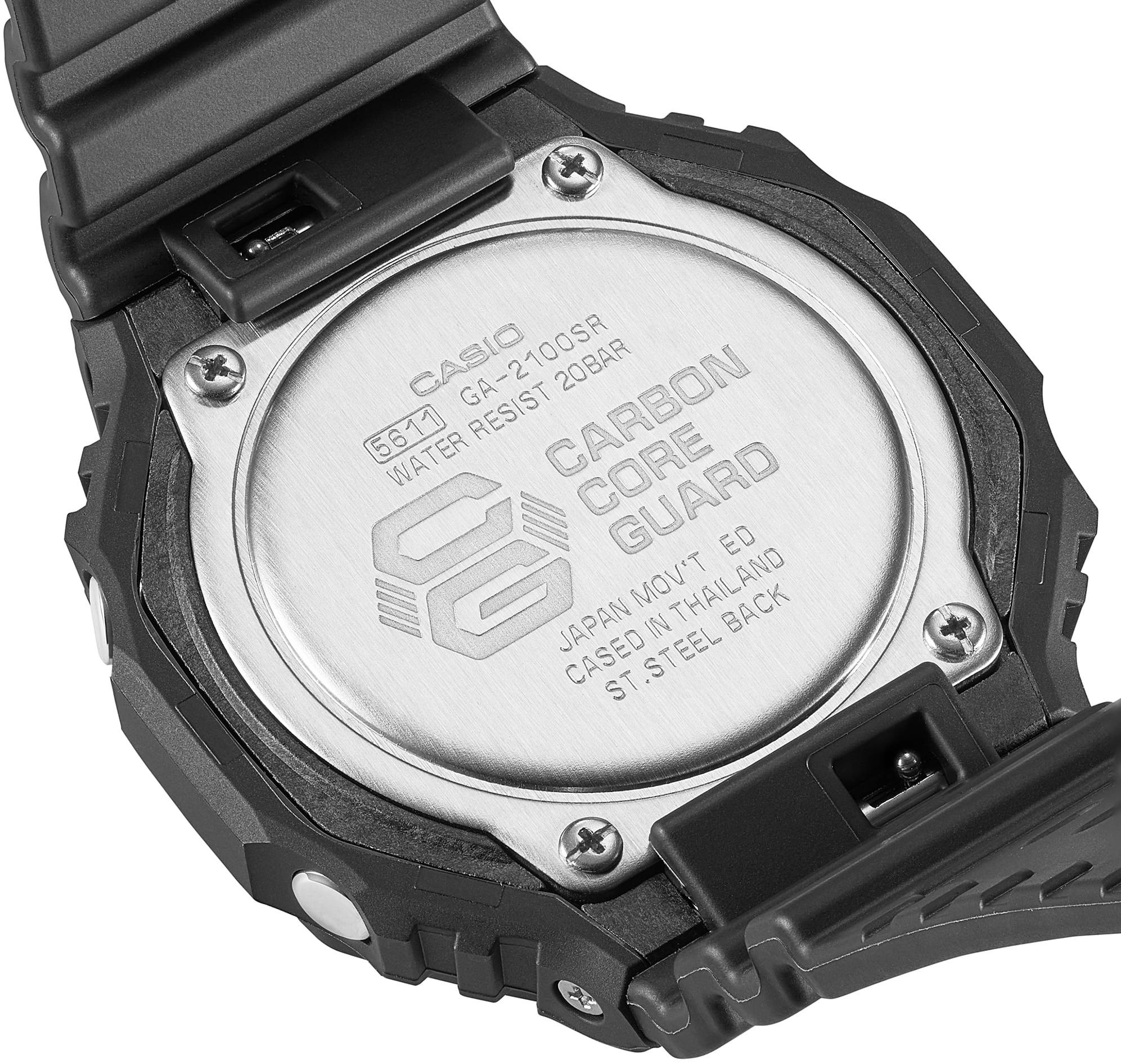 G-SHOCK GA-2100SR-1AER zegarek męski sportowy G-SHOCK Original pasek - miniatura 11