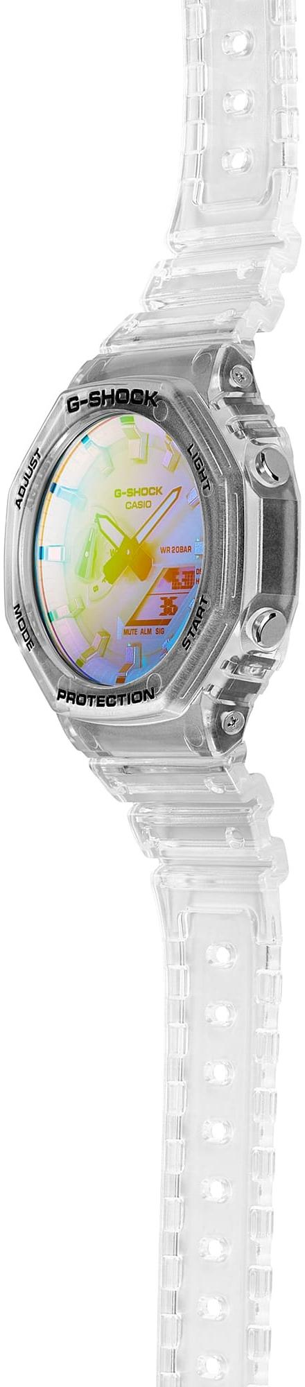 G-SHOCK GA-2100SRS-7AER G-SHOCK Original G-SHOCK IRIDESCENT COLORS zegarek męski sportowy mineralne - miniatura 6
