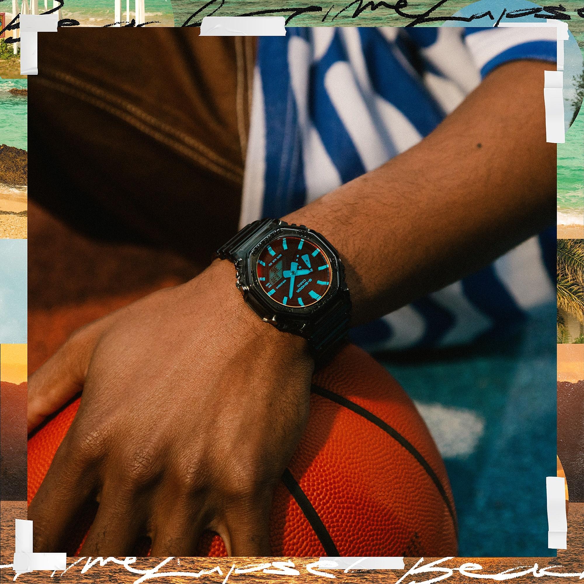 G-SHOCK GA-2100TLS-8AER zegarek sportowy G-SHOCK Original - miniatura 7
