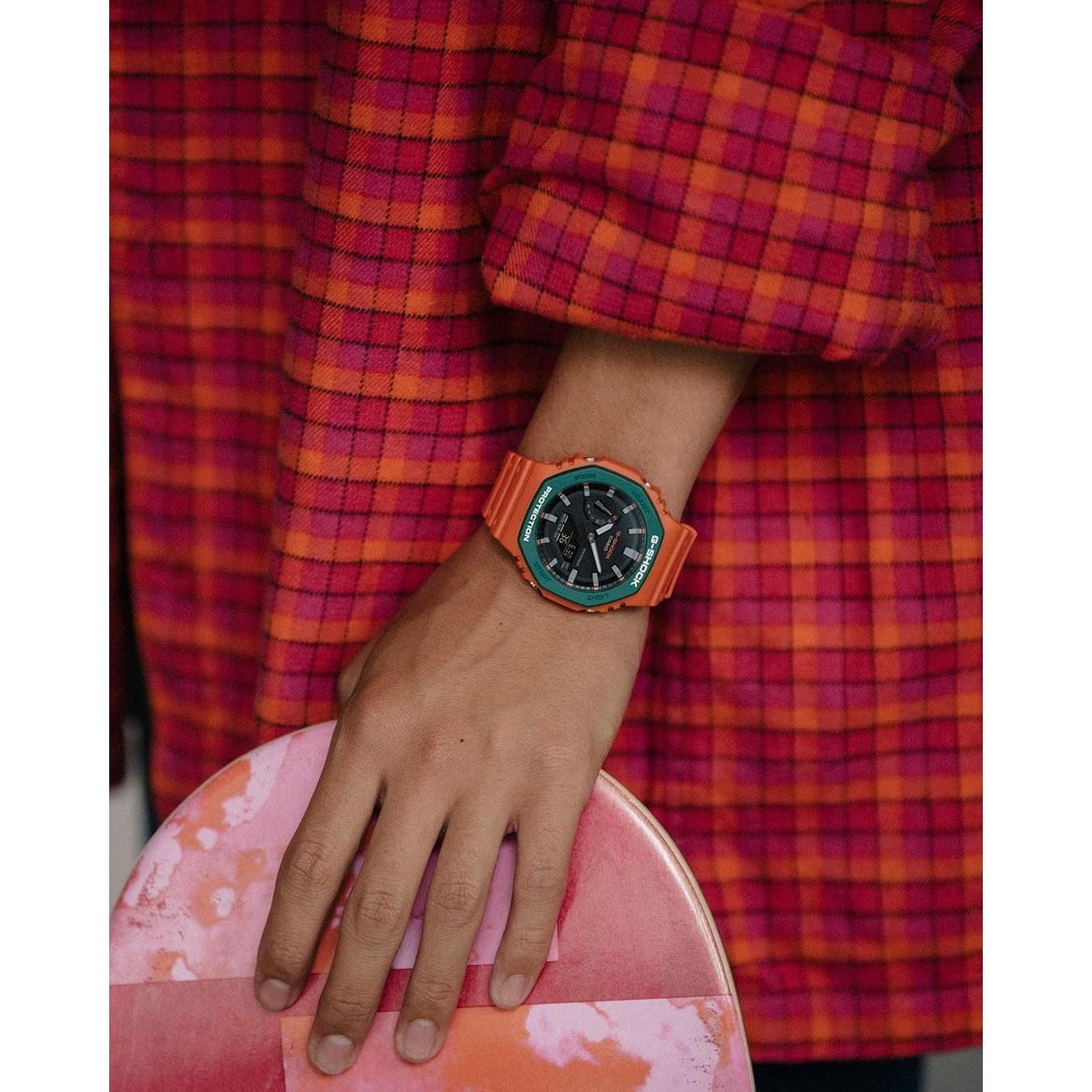 G-SHOCK GA-2110SC-4AER męski zegarek G-SHOCK pasek - miniatura 3
