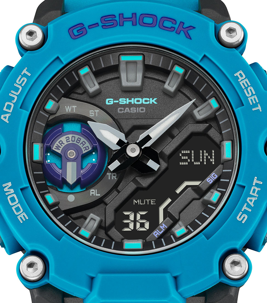 G-SHOCK GA-2200-2AER zegarek sportowy G-SHOCK Original