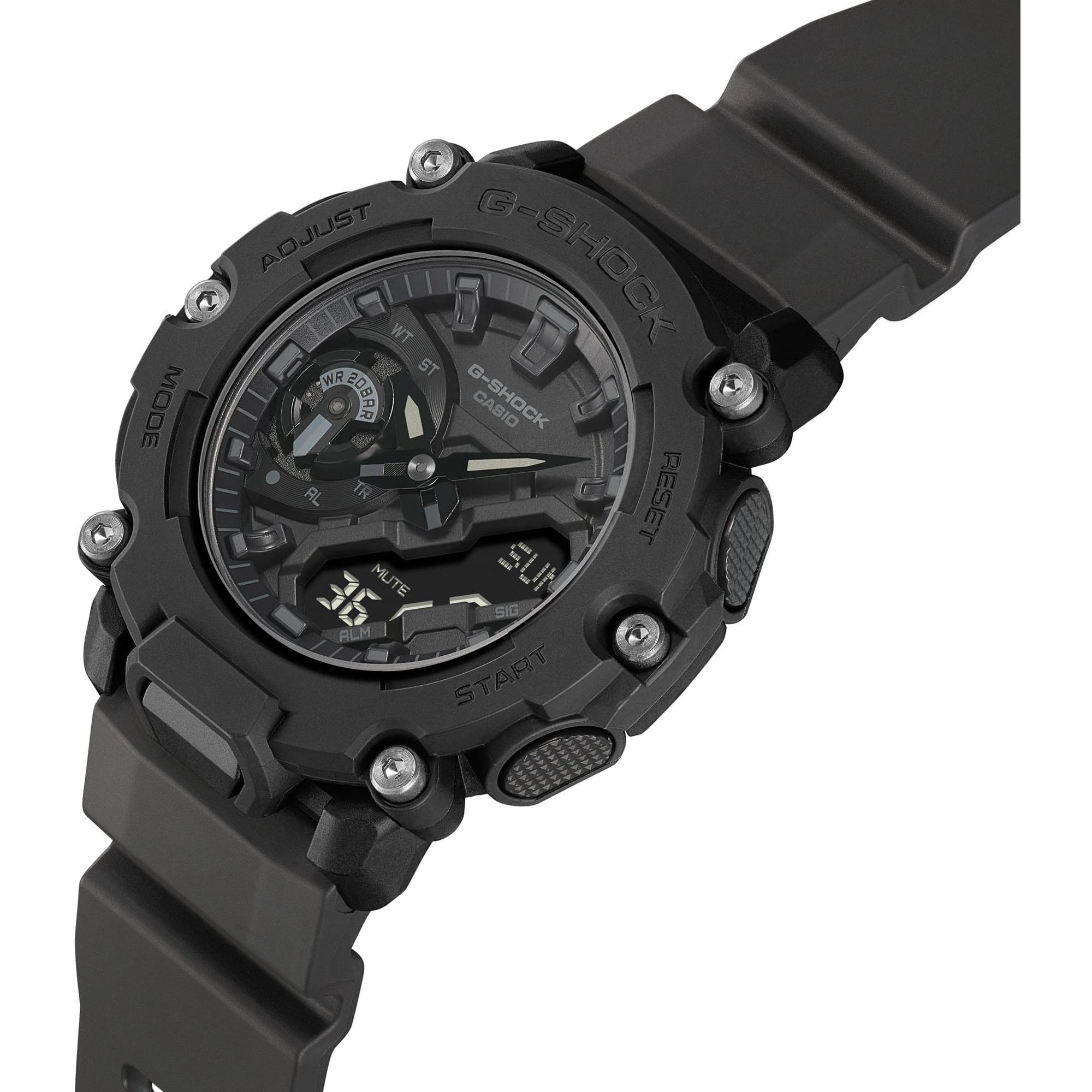 G-SHOCK GA-2200BB-1AER zegarek czarny sportowy G-SHOCK Original pasek