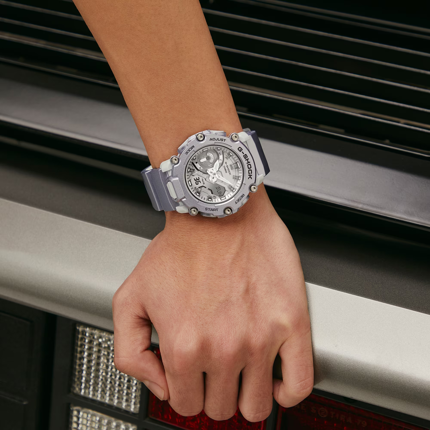 G-SHOCK GA-2200FF-8AER G-SHOCK Original sportowy zegarek czarny - miniatura 9