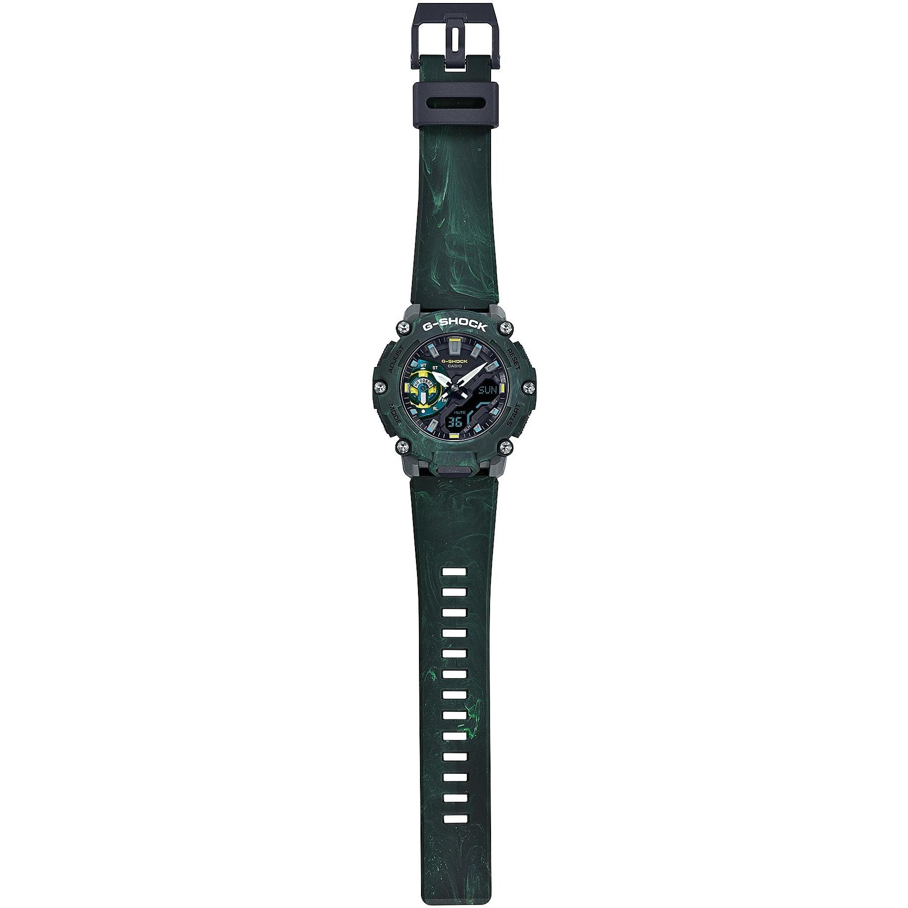G-SHOCK GA-2200MFR-3AER męski zegarek G-SHOCK Original pasek