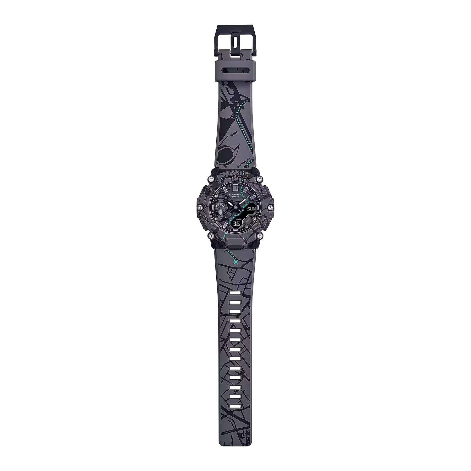 G-SHOCK GA-2200SBY-8AER męski zegarek G-SHOCK Original pasek - miniatura 3
