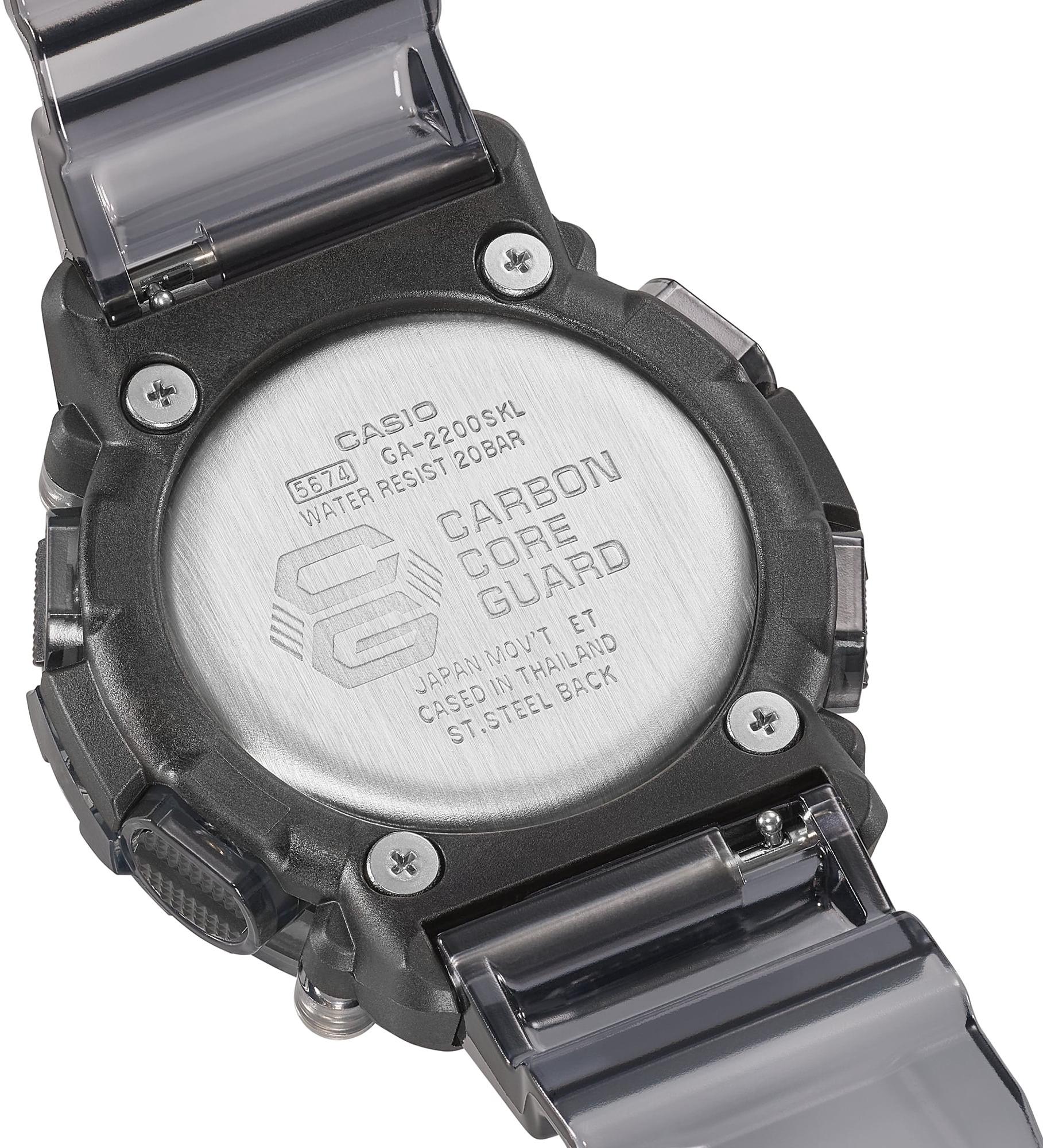 G-SHOCK GA-2200SKL-8AER męski zegarek G-SHOCK Original pasek