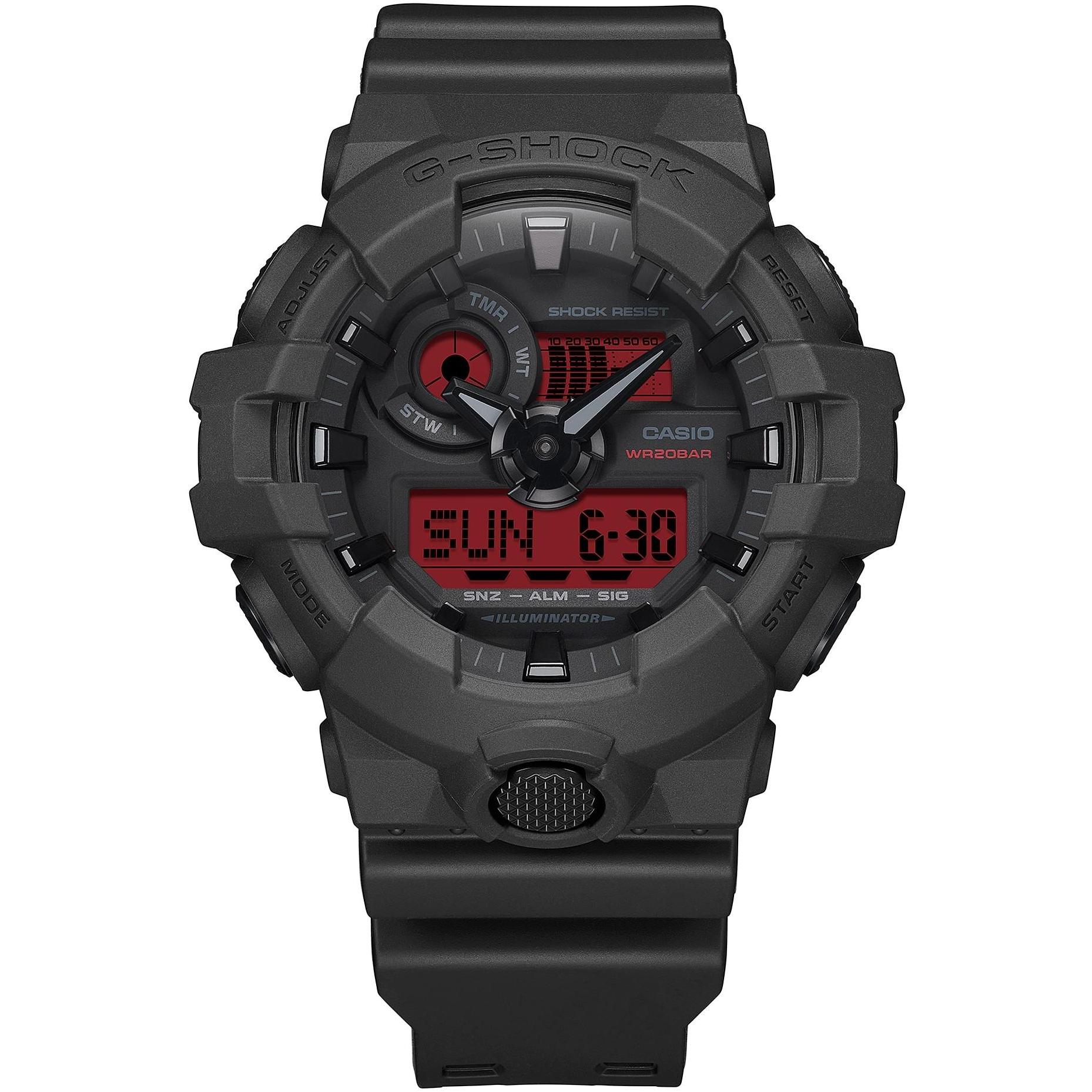 G-SHOCK GA-700BBR-1AER G-SHOCK Original zegarek męski sportowy mineralne - miniatura 5
