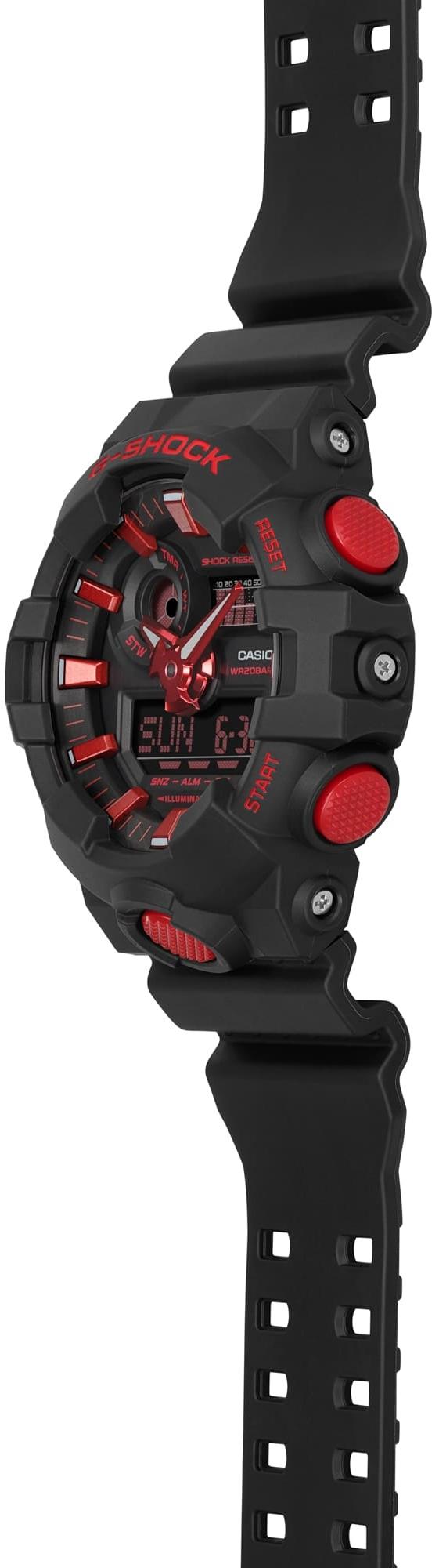 G-SHOCK GA-700BNR-1AER męski zegarek G-SHOCK Original pasek - miniatura 4