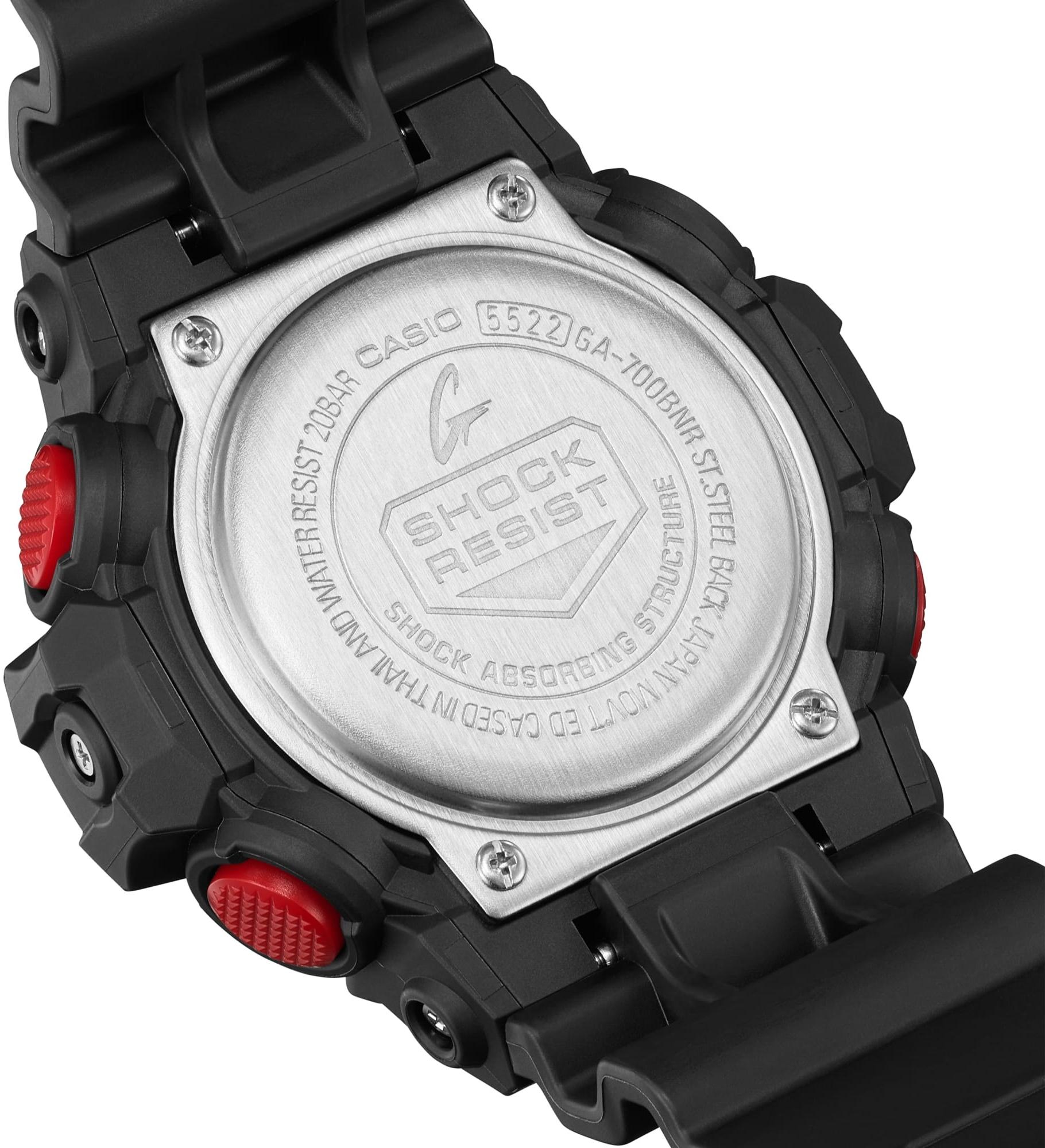 G-SHOCK GA-700BNR-1AER męski zegarek G-SHOCK Original pasek - miniatura 5