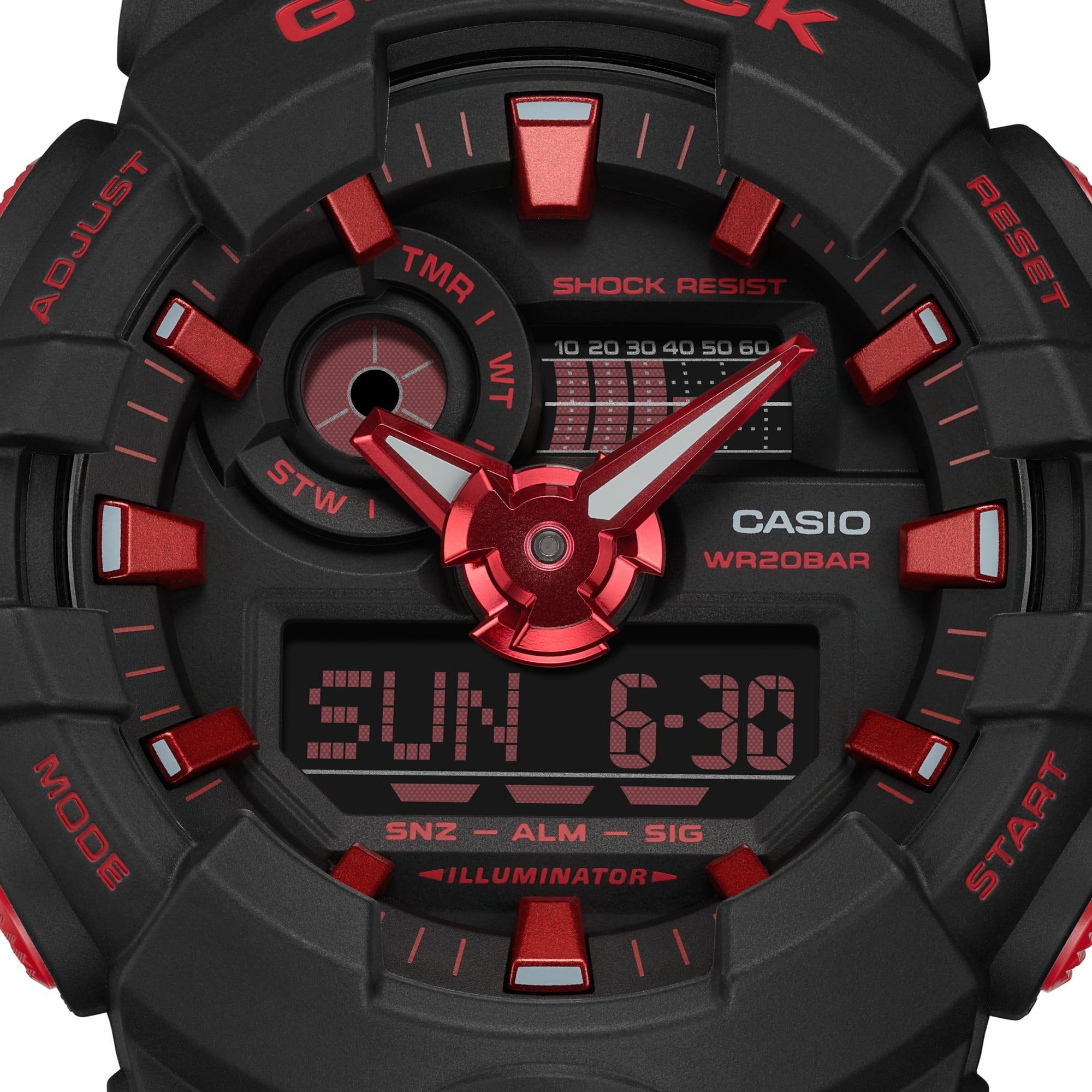 G-SHOCK GA-700BNR-1AER zegarek męski G-SHOCK Original - miniatura 3