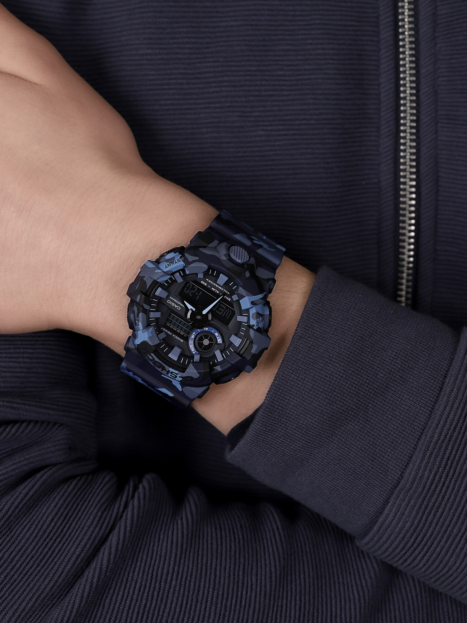 G-SHOCK GA-700CM-2AER zegarek męski sportowy G-Shock pasek - miniatura 3