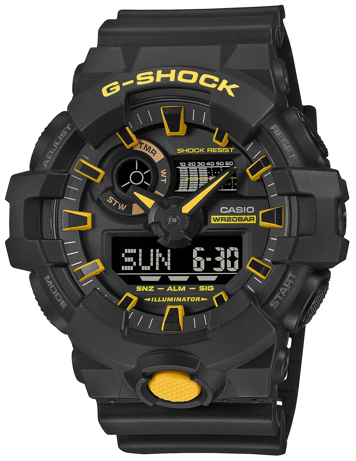 G-SHOCK G-SHOCK CAUTION YELLOW SERIES GA-700CY-1AER